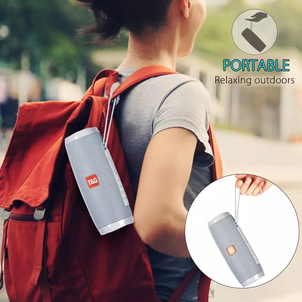 Wireless Bluetooth Portable Speaker and Radio