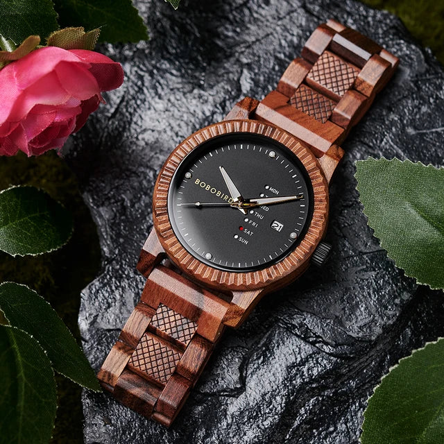 BOBO BIRD Wooden Quartz Watches