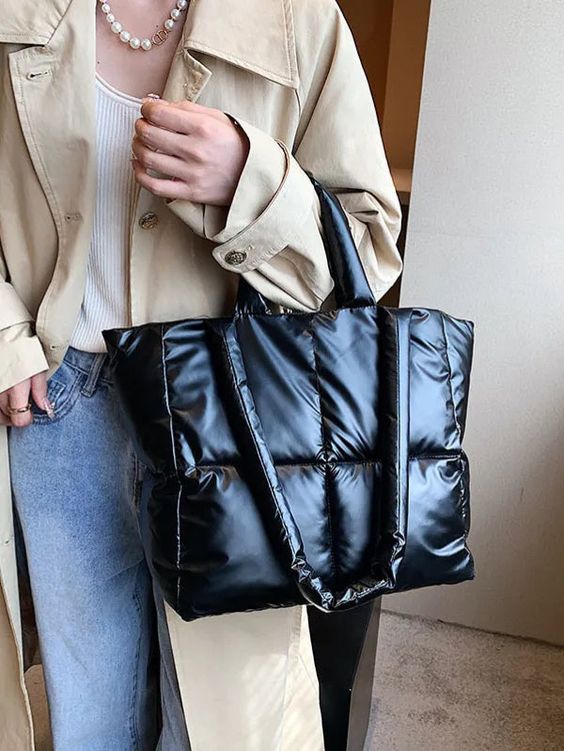 Bolsa Puffer Tote Bags