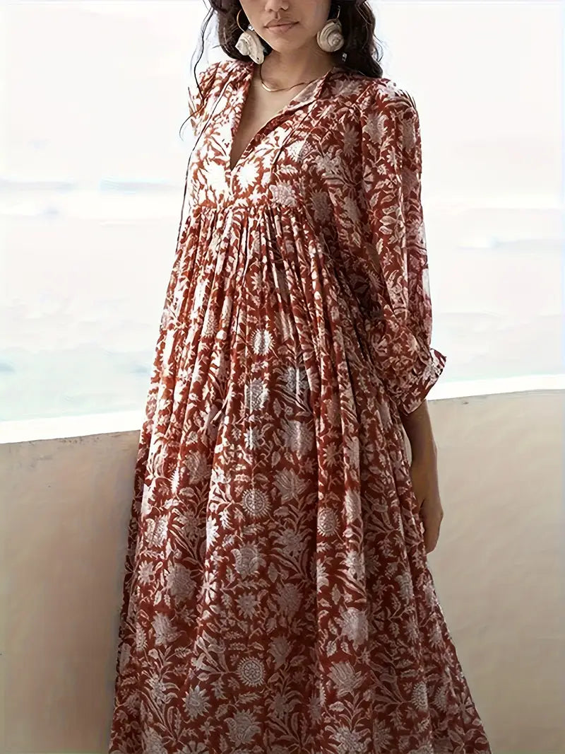Eilly Bazar Viscose Printed Dress