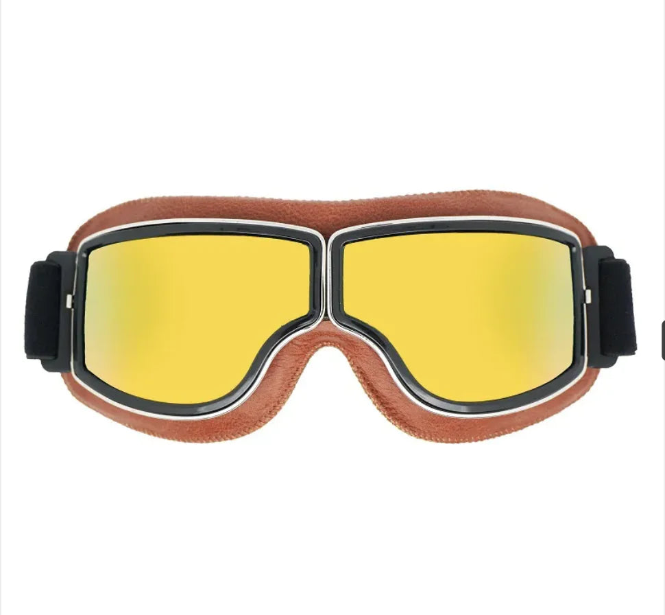 Harley Motorcycle Helmet Aviator Goggles