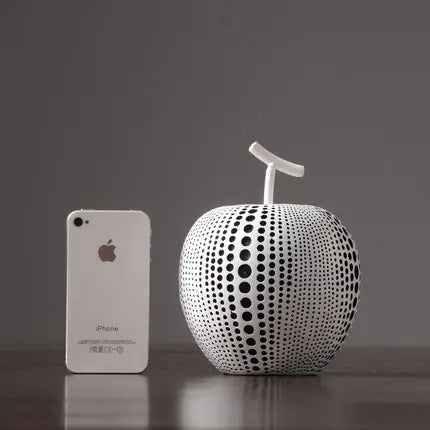 Nordic Resin Polka Dot Apple Decor