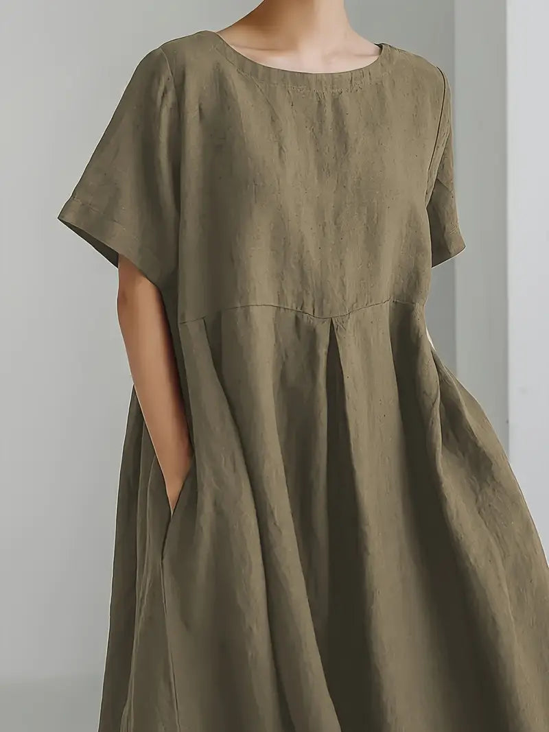 SLPY Linen Maxi Dress
