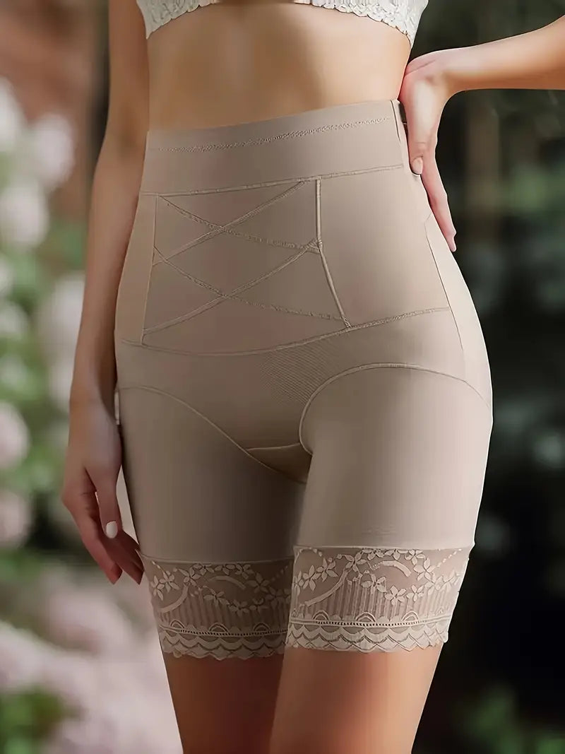 High-Waisted Tummy Control Shapewear Shorts