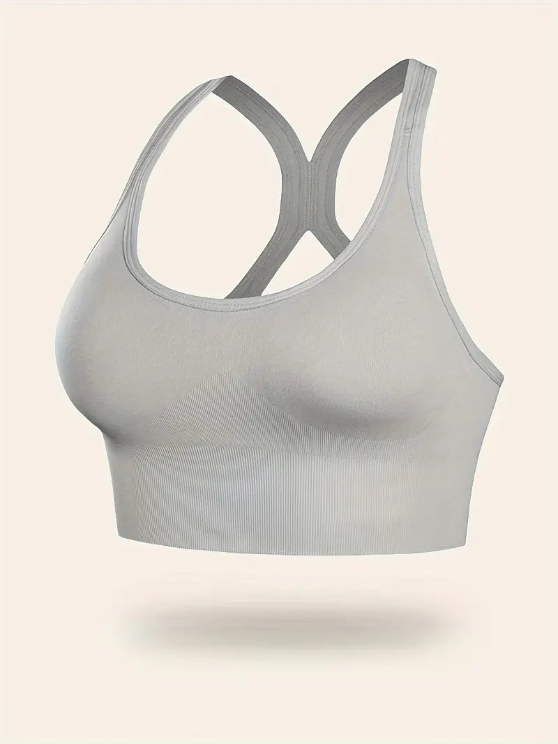 CELILIN Racerback Plus Size Sports Bras