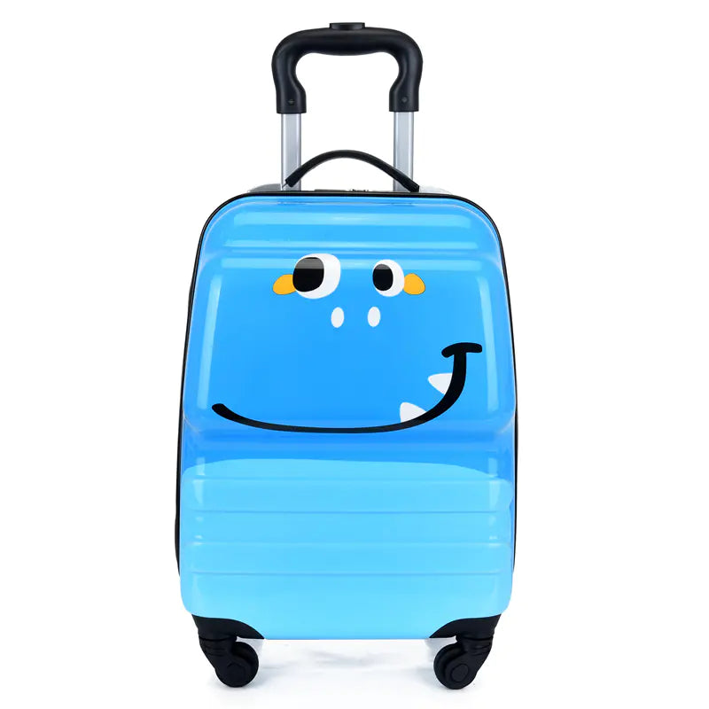 3D Cartoon Animal Rolling Luggage Suitcases