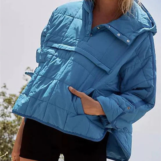 Dames Pure Comfort Quilted Pullover Puffer