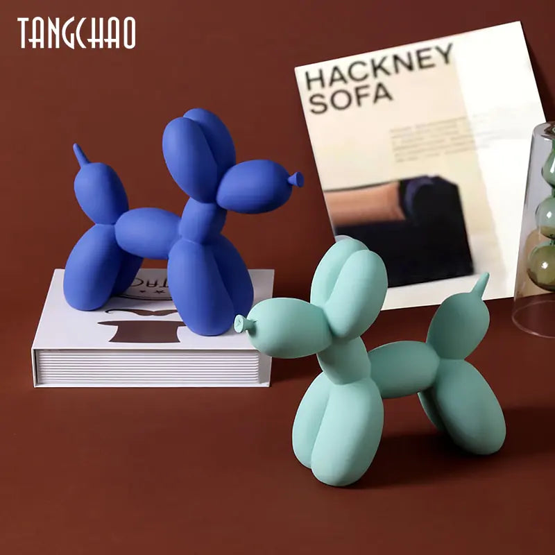 Balloon Dog Resin Figurines