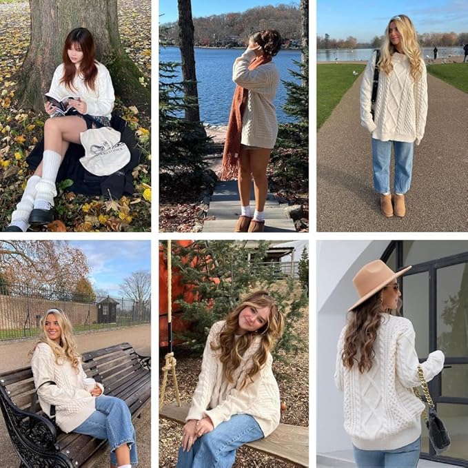 Aelfric Eden Cable Round Neck Sweater