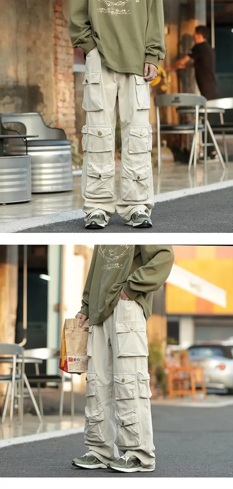 Multi-Pocket Cargo Pants