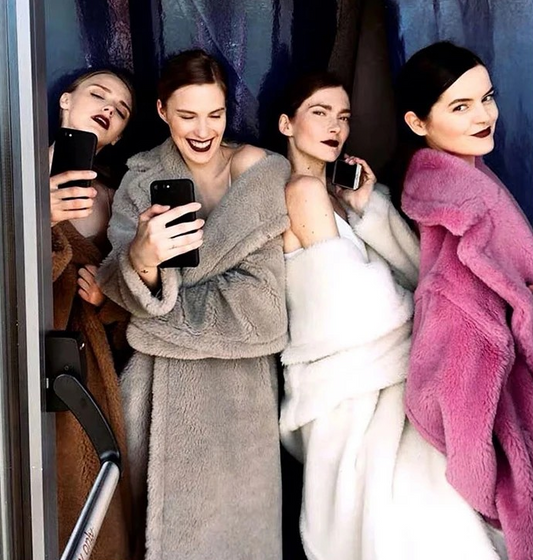 Cashmere and Silk Teddy Coats