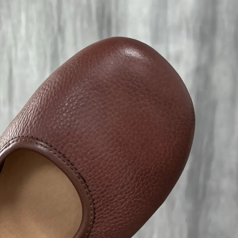 Mary Jane Classic Leather Flats