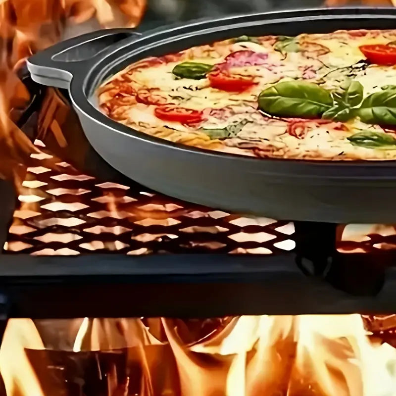 Multi-Function Cast Iron Non-Stick Griddle Skillet