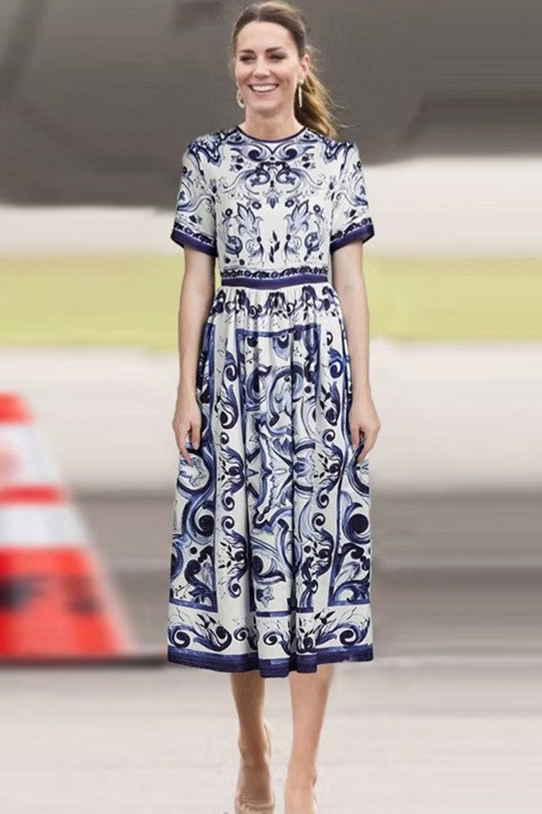 Kate Mediterraneo Midi Dress