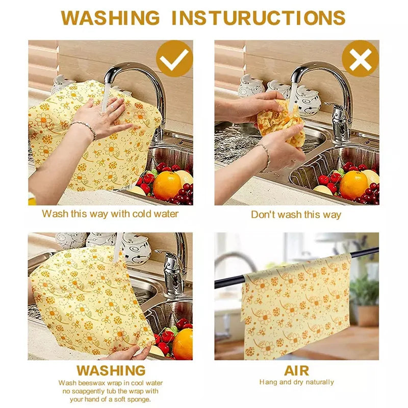 Organic Beeswax Food Wraps