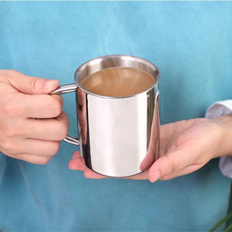 Double Wall Stainless Steel Coffee Mugs