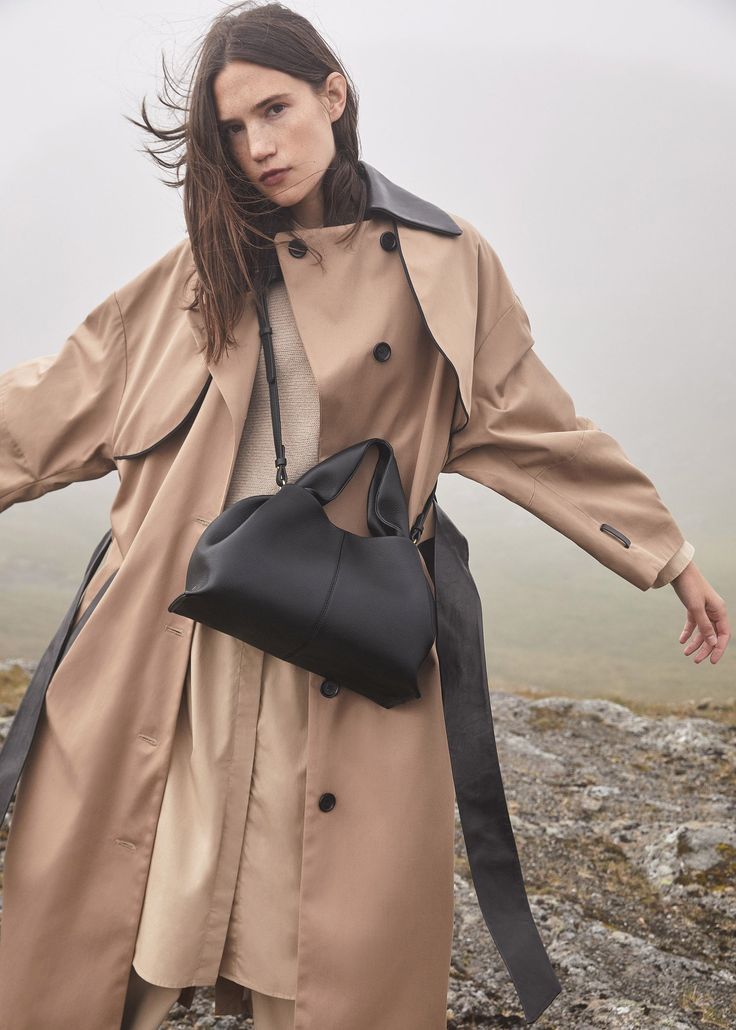 Leather Cloud Crossbody Bag