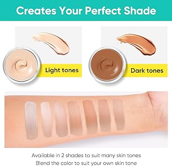 Two-Color Waterproof Body Concealer