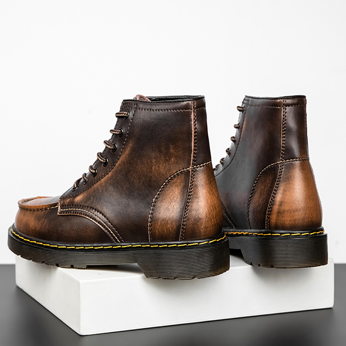 Randolph Cowhide Leather High-Top Boots