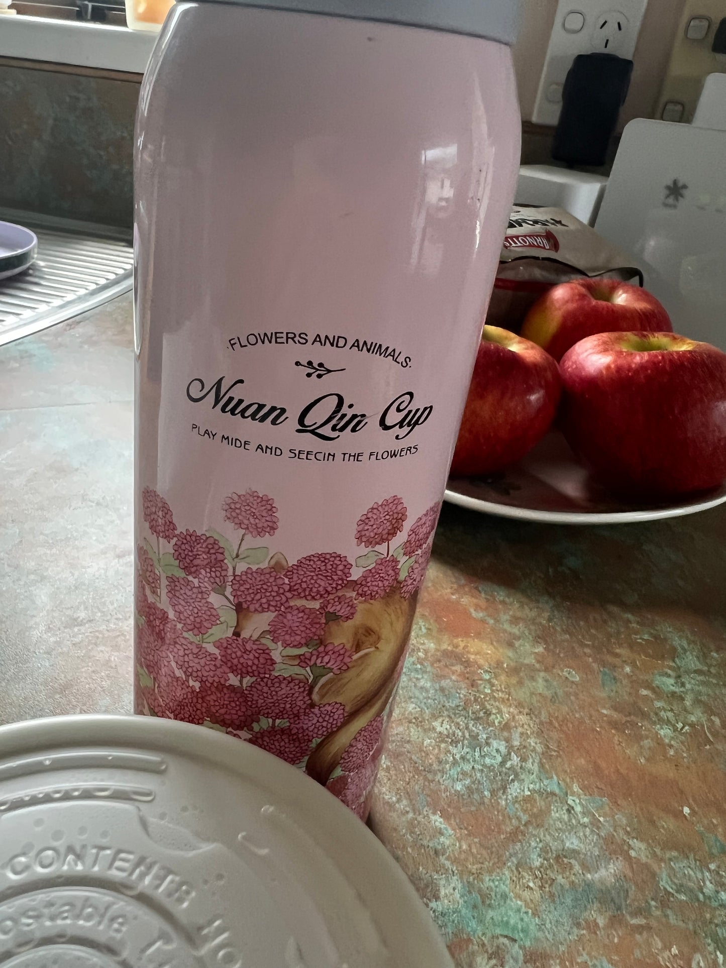 The Cute Elves Straw Water Bottles (Nuan Qin Cup)