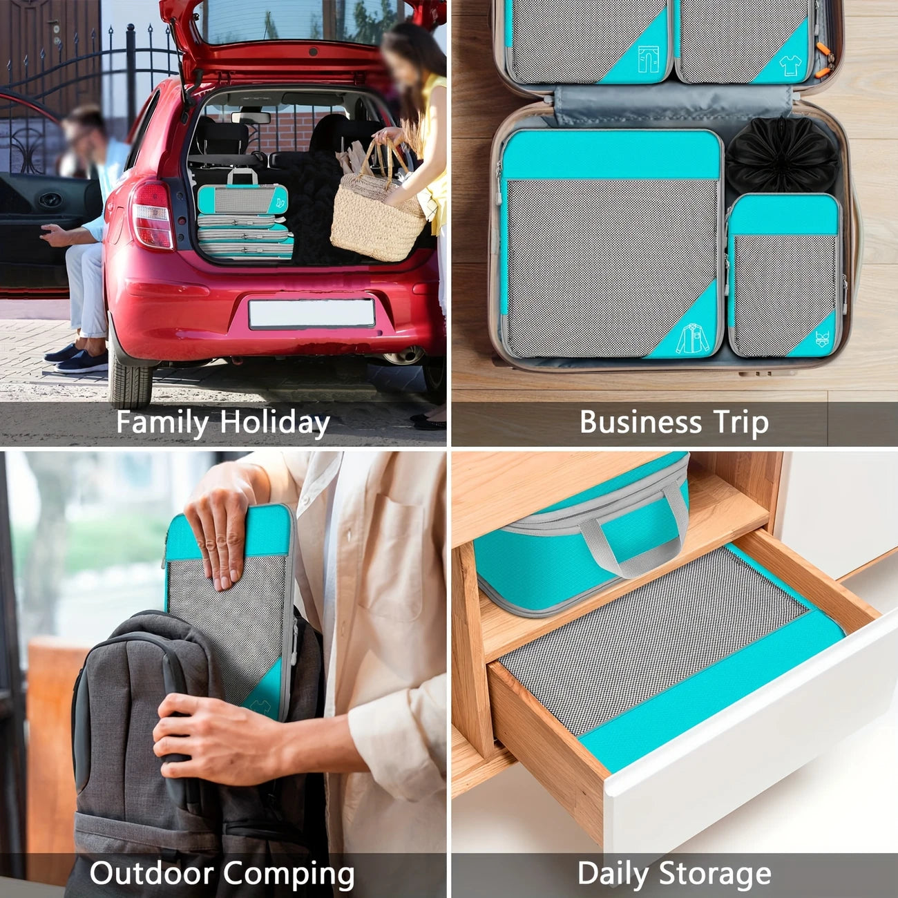Travel Compression Packing Cubes
