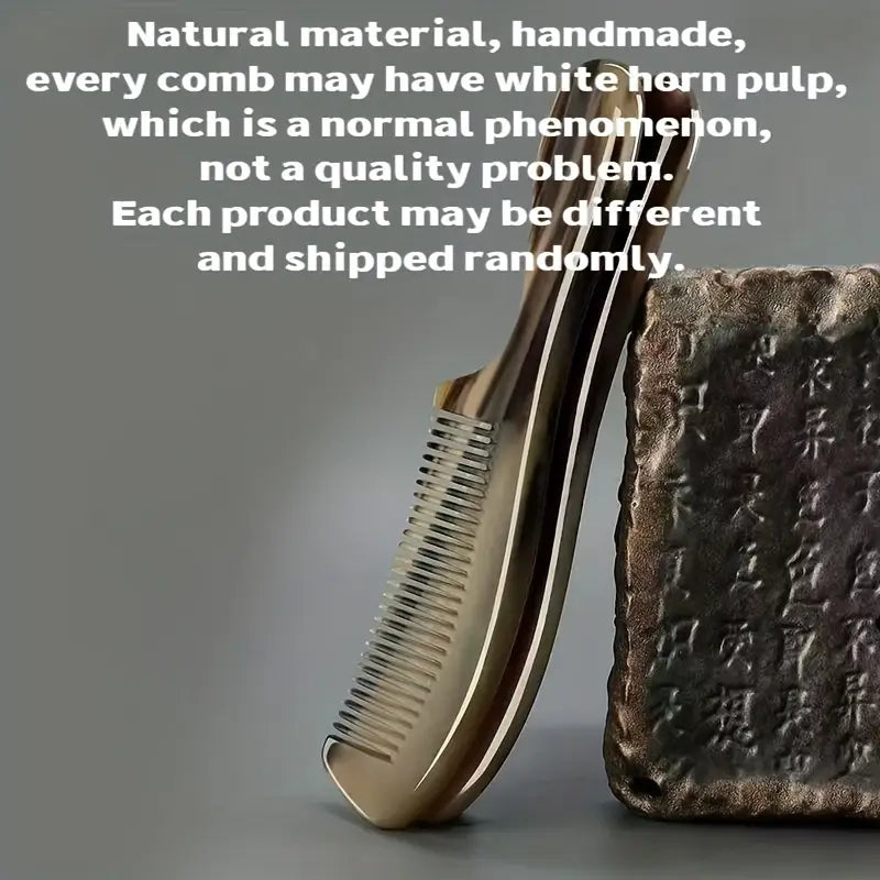 Ox Horn Premium Finishing Comb