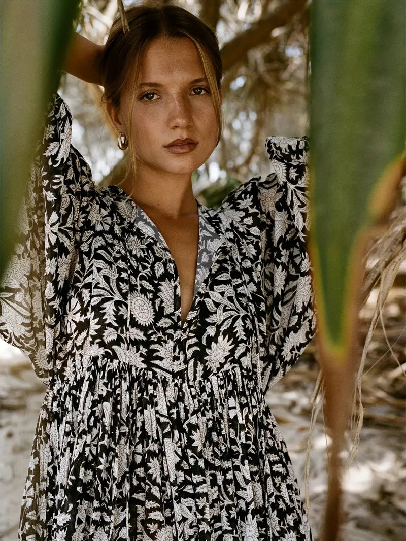 Eilly Bazar Viscose Printed Dress