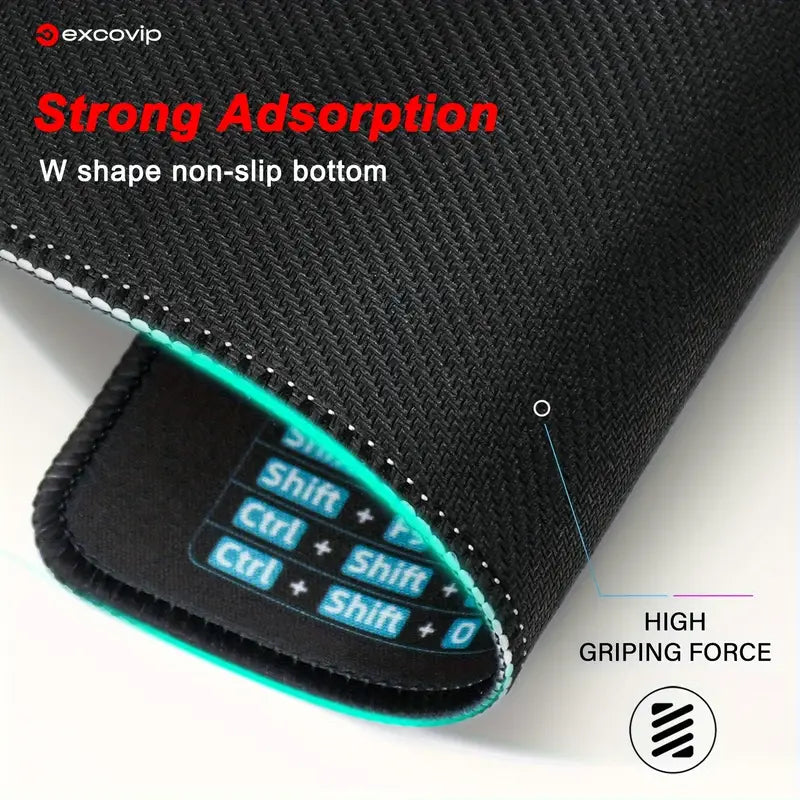 Shortcut Key Oversized Desk Mouse Pad