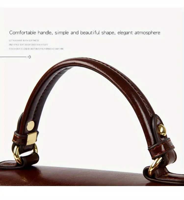 2025 New Vintage Retro Wax Leather Messenger Bags