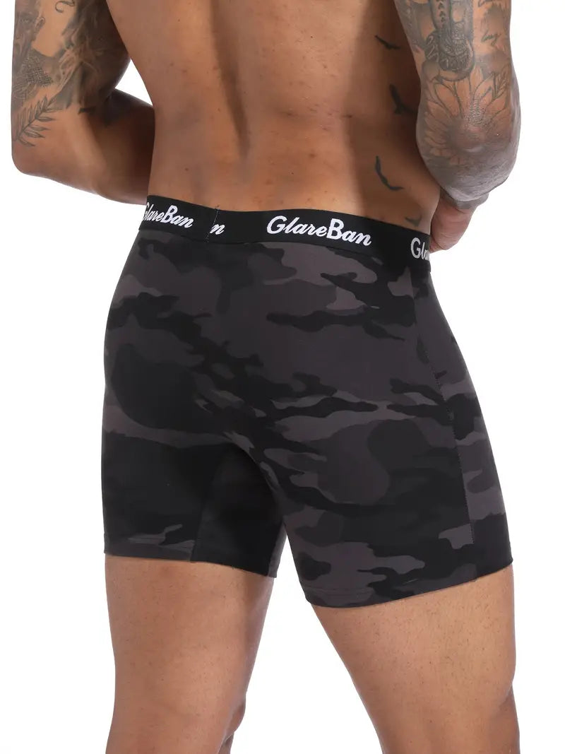 GlareBan Black Camo Boxers