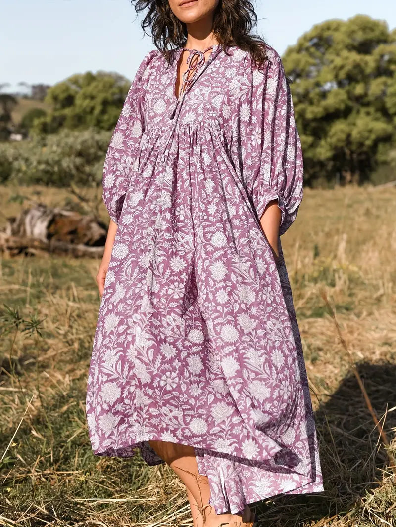 Eilly Bazar Viscose Printed Dress