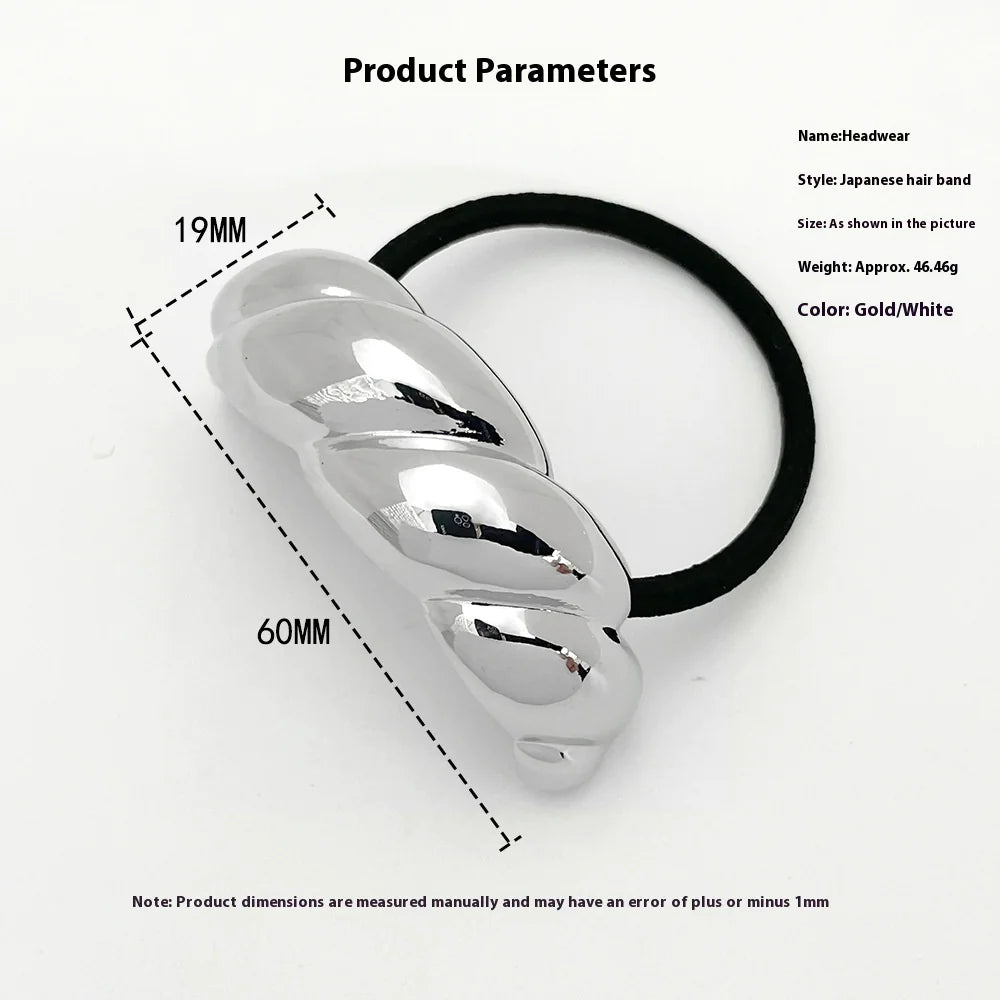 Metal Cuff Hair Ties