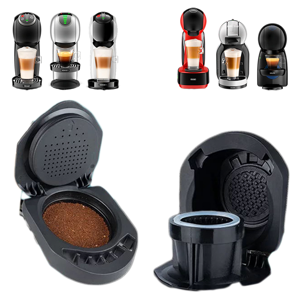 Eco-Friendly and Reusable Coffee Capsule Adapter for Dolce Gusto Espresso Makers