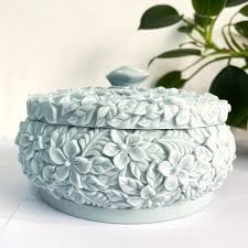 Luxury Resin Floral Jewelry Boxes
