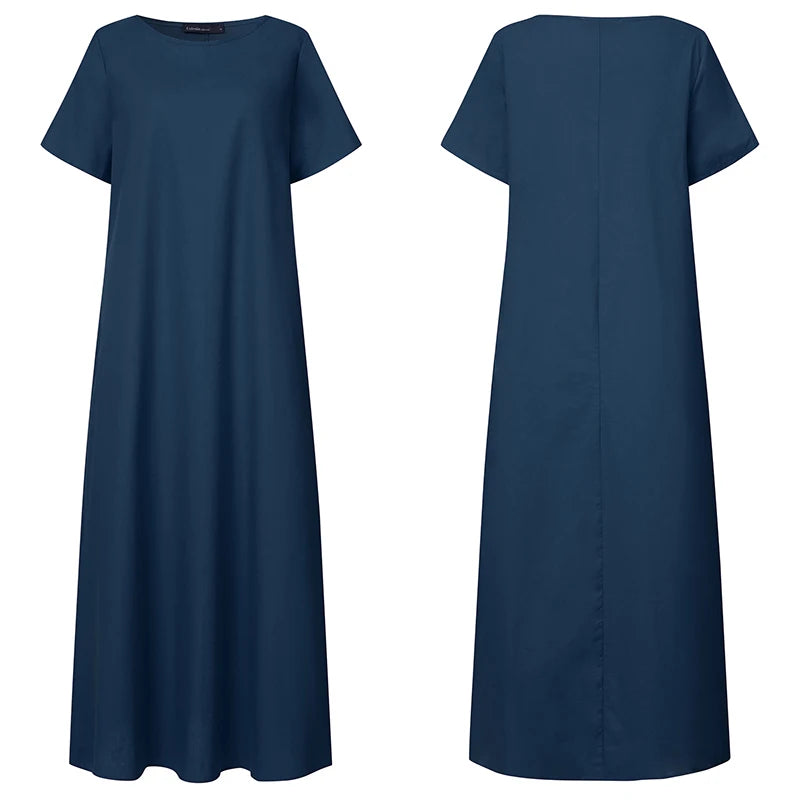 Emery Rose Cotton Maxi Dress