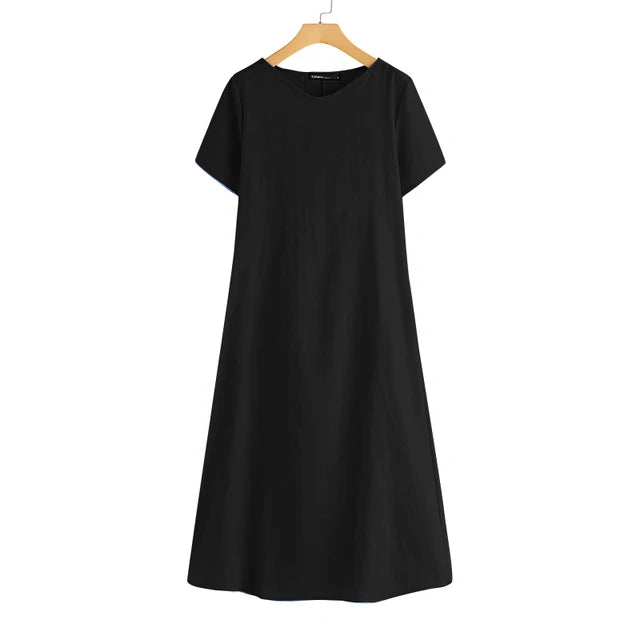 Emery Rose Cotton Maxi Dress