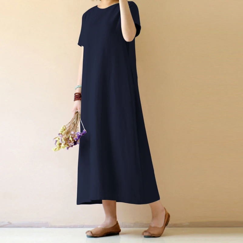 Emery Rose Cotton Maxi Dress