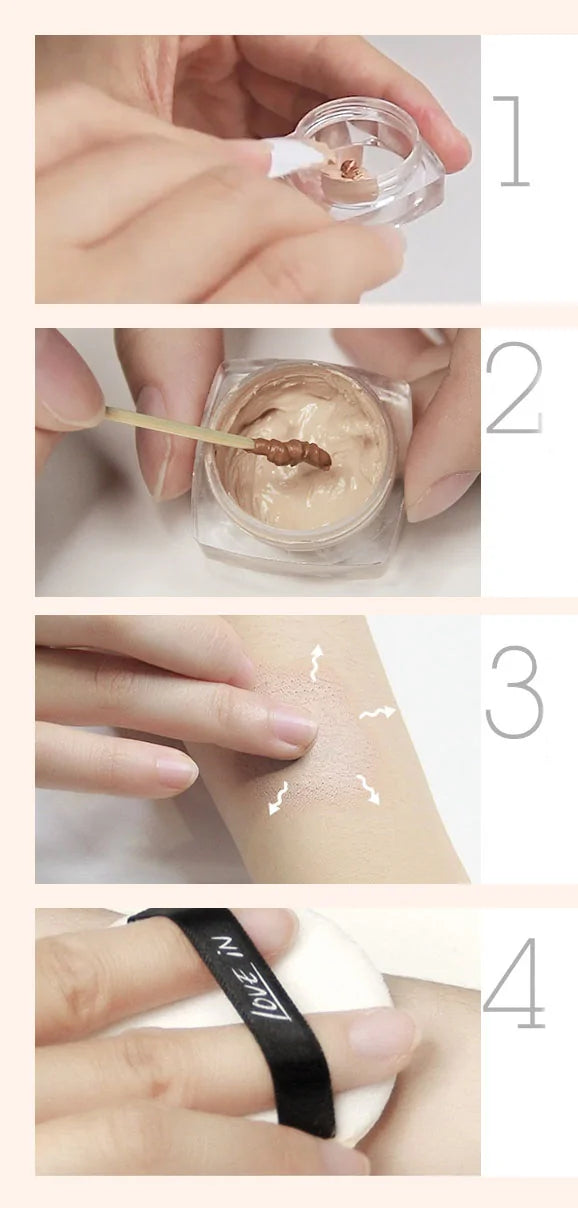 Two-Color Waterproof Body Concealer