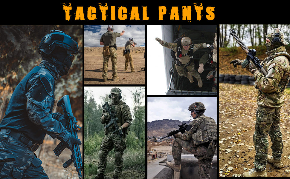 AKNAVY Camouflage Tactical Cargo Pants
