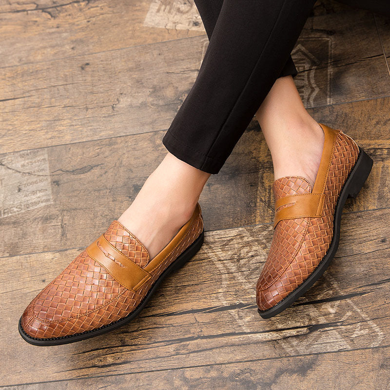 Machista Woven Leather Shoes