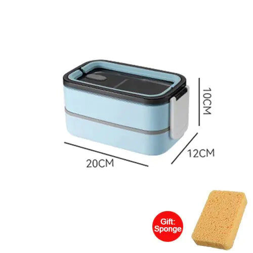 Double Layer Stainless Steel Bento Box