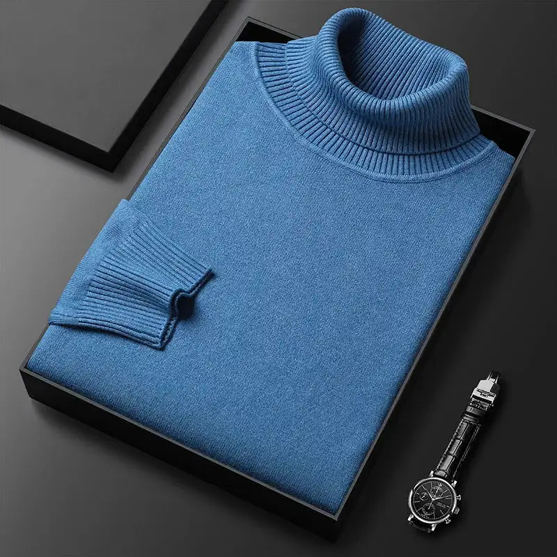 Giovanni Cashmere Turtleneck Sweater