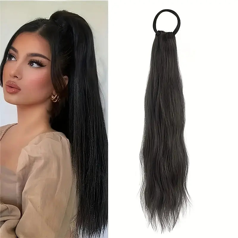 Synthetic Loose Wave Ponytail Hair Extensions