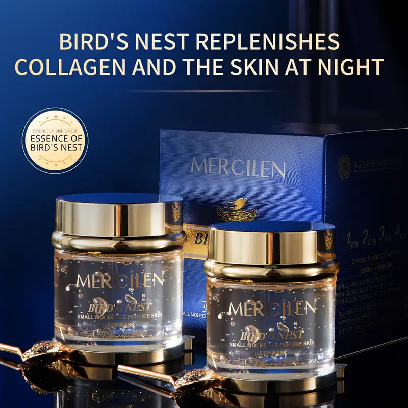 MERCILEN Small Molecule Peptide Sleep Mask Collagen Cream
