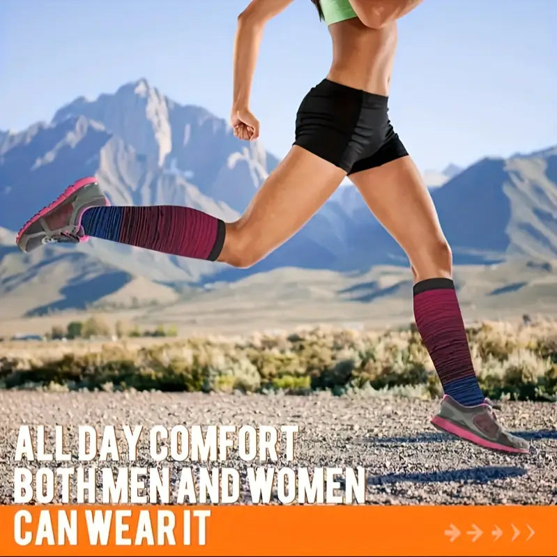 Compression Open Toe Knee High Socks