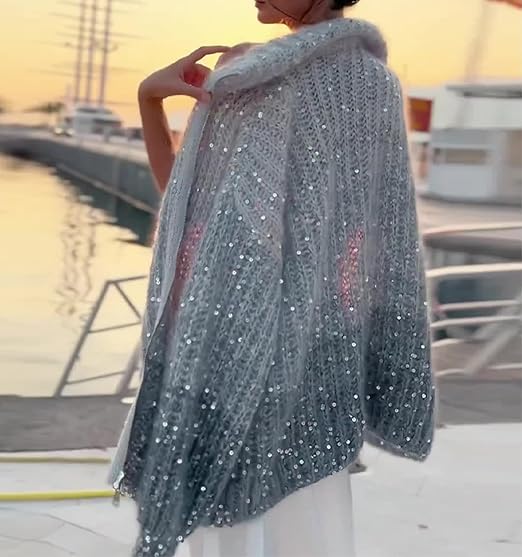 Elegant Sequin Sweater
