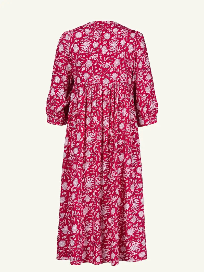 Eilly Bazar Viscose Printed Dress