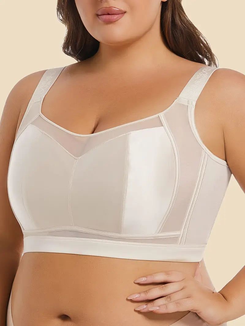Wingslove Plus Size French Seamless Bra