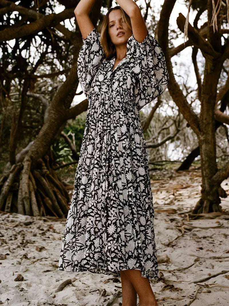 Eilly Bazar Viscose Printed Dress