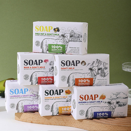 Natural Plant Soap with Goats Milk